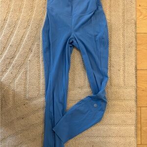 Base Pace High Rise Size 2 25” ribbed in Blue Nile